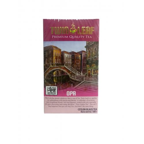 Чай Twin Leaf чорний OPA 100 г