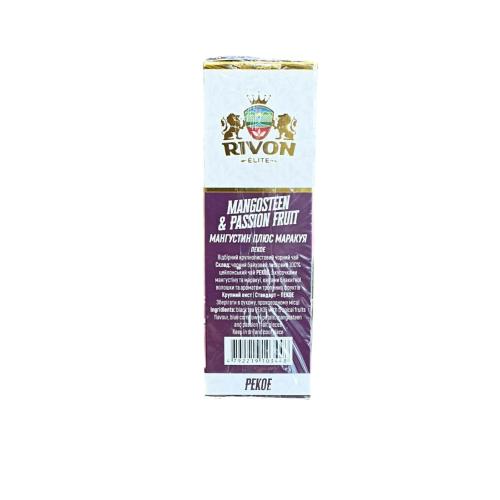 Чай Rivon Mangosteen & Passion Fruit Pekoe чорний 100 г