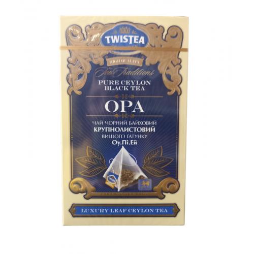 Чай TWISTEA  чорний ОРА пірамідка 20 п