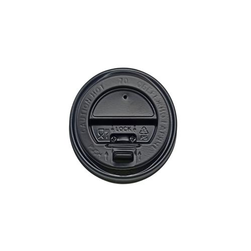 Кришка до стакану КР-70 (175) (50)*40 Чорна ТД