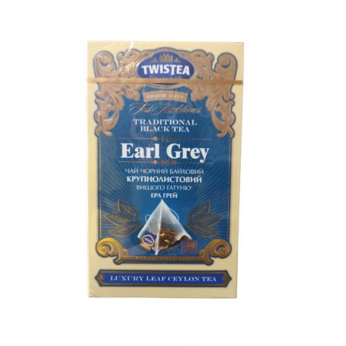 Чай TWISTEA чёрный Earl Grey пирамидка 20 п