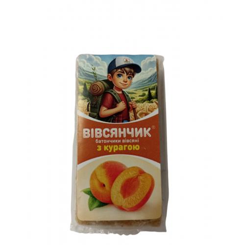 Батончик Вівсянчик з курагою без цукру 60 г
