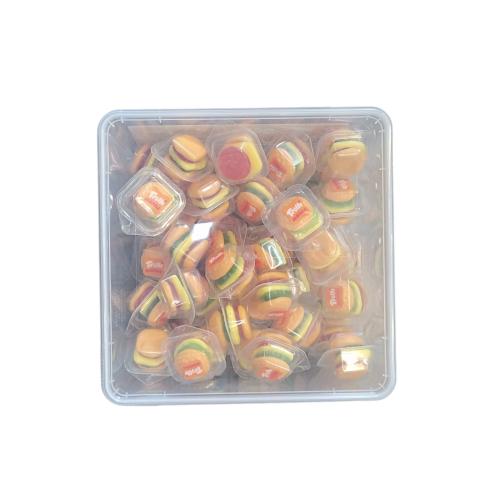 Конфеты жевательные Trolli Burger minis 10 г 60 шт 