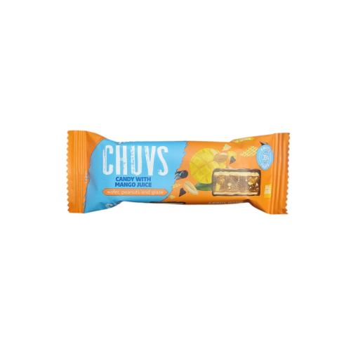 Цукерки Chuvs яблучне пюре, сік манго, арахіс 30г