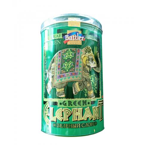 Чай Battler GREEN ELEPHANT OPA 200 г Ж/Б 