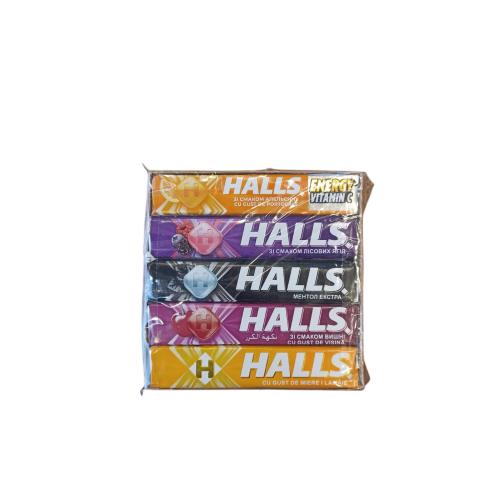 Льодяники Halls Асотрі 5 смаків 25,2 г (20)