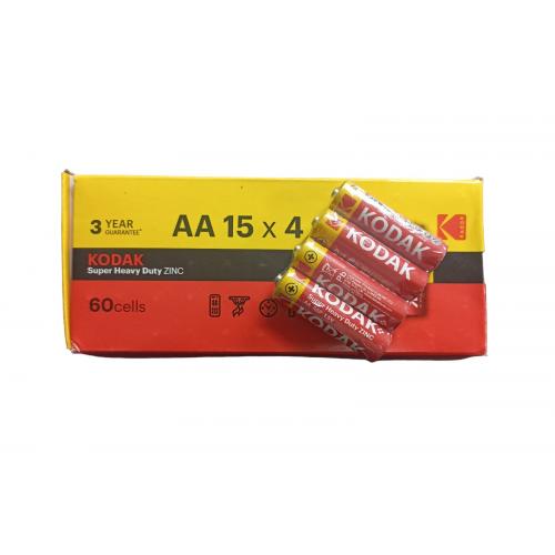 Батарейки KODAK AA  R6P 4 шт