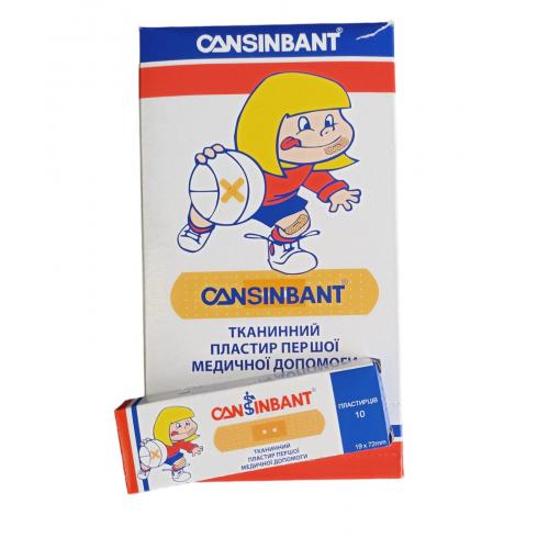 Тканинний пластир Cansinbant  30 уп