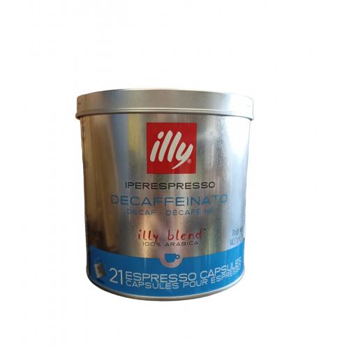 Кава Illy Decaffeinato 21 капсула  ж/б