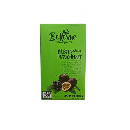 Чай Bellevue Зелений Чорниця Маракуйя 100 г