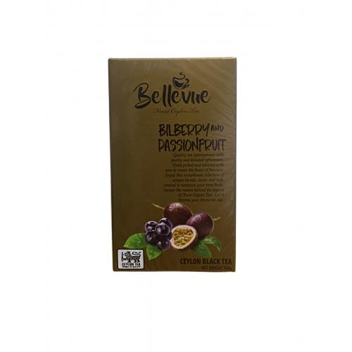 Чай Bellevue чорний Bilberry and Passionfruit 100 г 