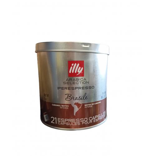Кава Illy Brasile 21 капсула ж/б