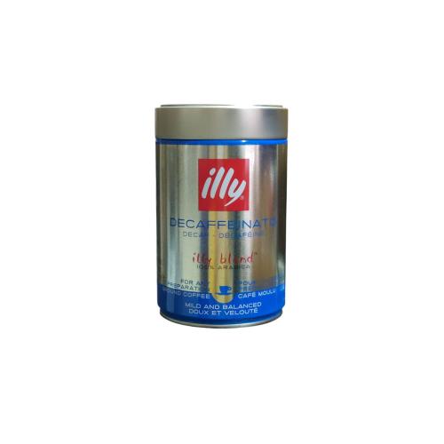 Кава Illy Decaffeinato 250 г ж/б мелена 
