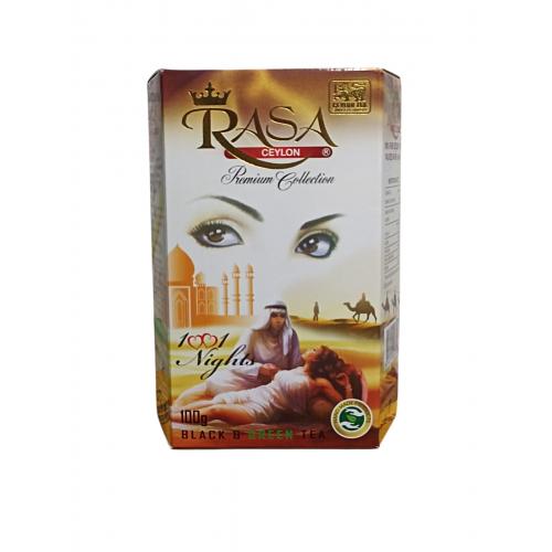 Чай RASA чорно-зелений 1001 Nights 100 г 