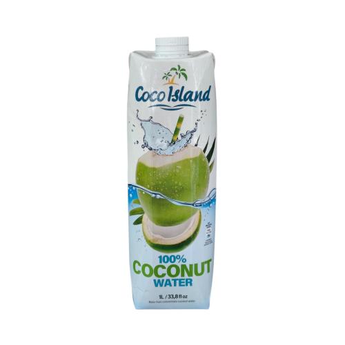 Кокосовая вода натуральная COCO ISLAND 1 л