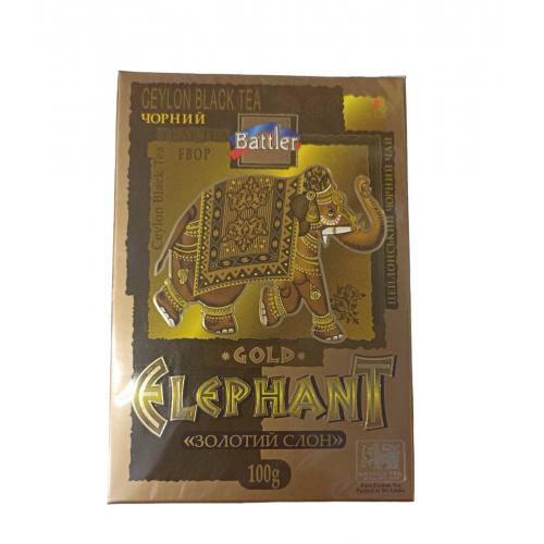 Чай Battler GOLD ELEPHANT FBOP 100 г 