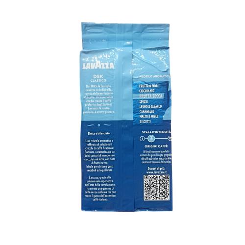 Кава Lavazza Dek classico мелена 250 г