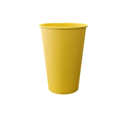 Стакан паперовий U Yellow-Yellow 340 мл (50)
