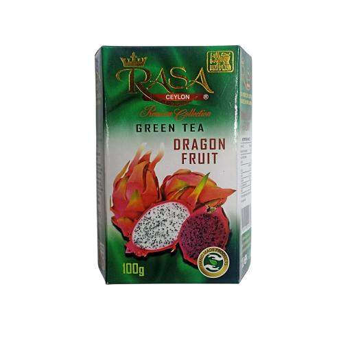 Чай Rasa зелений ароматизований Dragon Fruit 100 г (48)