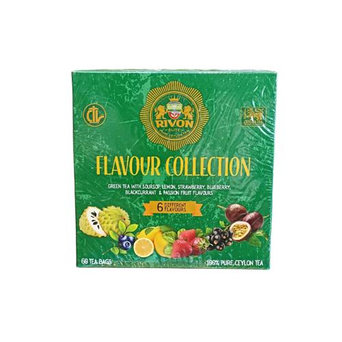 Чай Rivon Flavour Collection зелёный ассорти 60 п