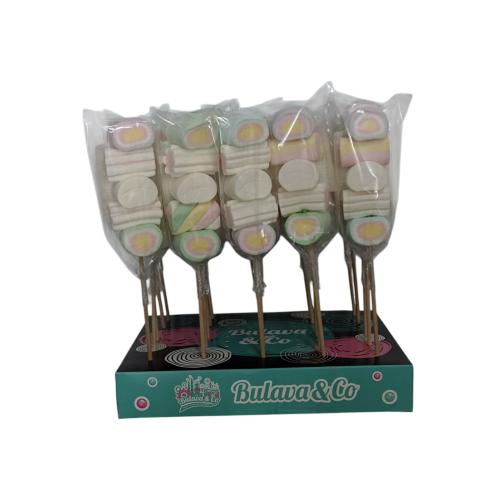 Цукерка маршмеллоу Bulava&Co Фруктовий/Твістовий мікс 30 г (25)