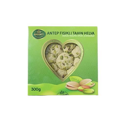 Халва Amanti тахинная с фисташкой 300 г