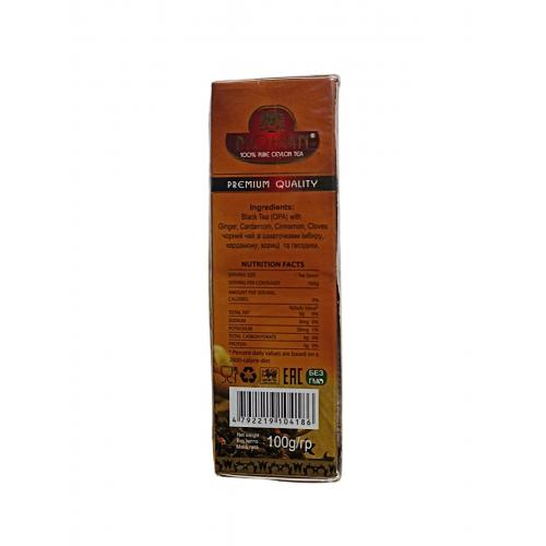 Чай Mohan чорний ароматизований Spice 100 г 