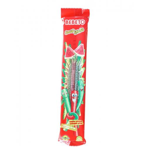 Цукерки желейні BEBETO Sticks Кавун 22 грам