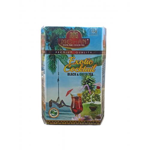 Чай Mohan чорно-зеленый ароматизированый Exsotic Coctail 100 г 