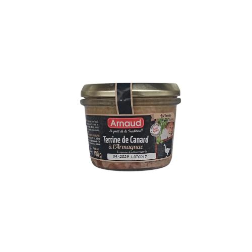 Паштет Arnaud утиный с коньяком 180 г 