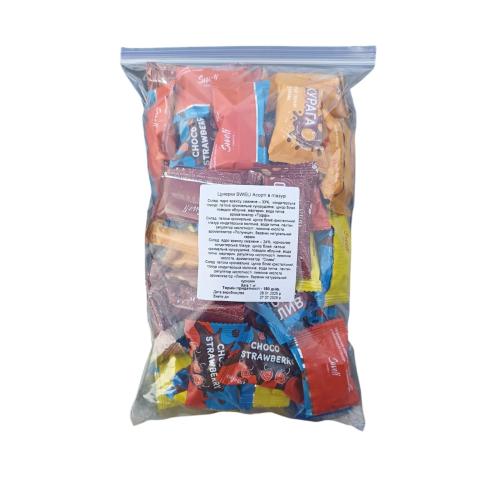 Цукерки SWELI Асорті в глазурі 1 кг