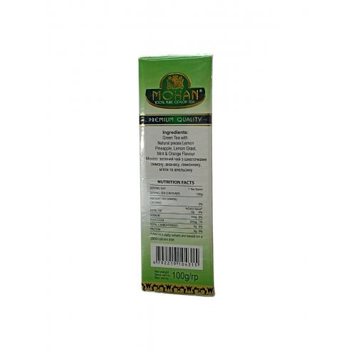 Чай Mohan зелений ароматизований Mojito 100 г 