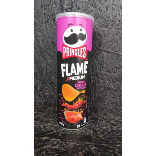 Чіпси Pringles Flame з смаком Солодкий чілі 160 грам 
