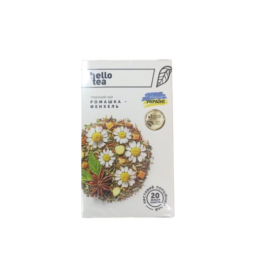 Чай Hello Tea травяной Ромашка-Фенхель 20 п 