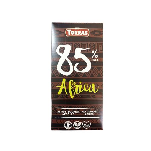Шоколад Torras Africa 85 % cacao Без цукру 100 г 