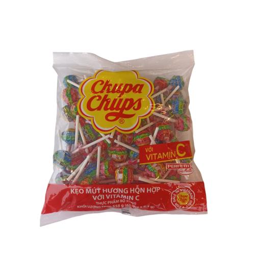 Льодяники Chupa Chups з вітаміном С 558 г (9,3 г*60)
