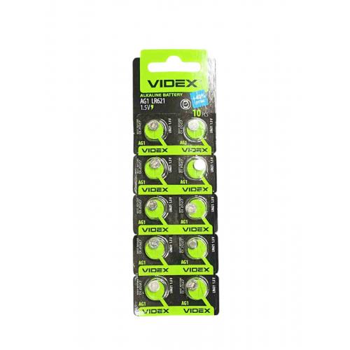 Батарейка Videx AG1 LR621 1.5V