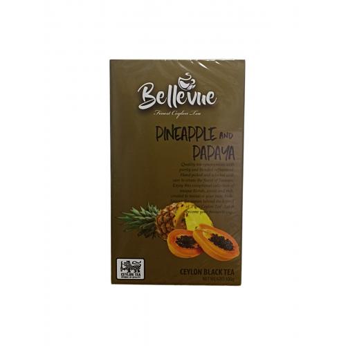 Чай Bellevue чорний Ананас Папайя 100 г 