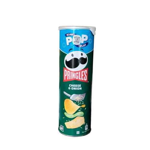 Чіпси Pringles з смаком Сир цибуля 165 грам 