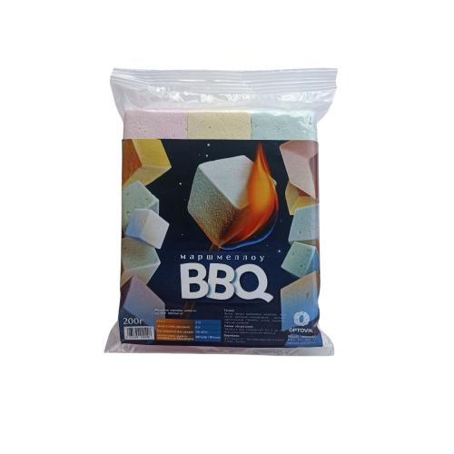 Маршмеллоу КУБ кольоровий BBQ 200 г 