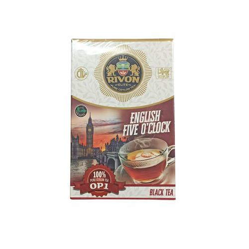Чай Rivon English Five O`Clock OP1 чорний 100 г 
