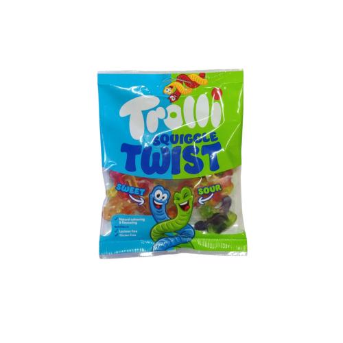 Цукерки жувальні Trolli Squiggles Twist 100 г 