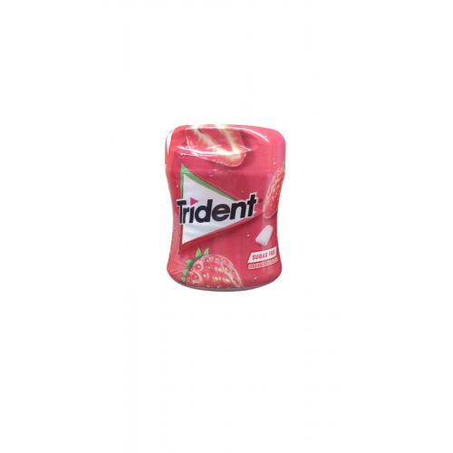 Жевательная резинка Trident Strawberry банка 82,6 г