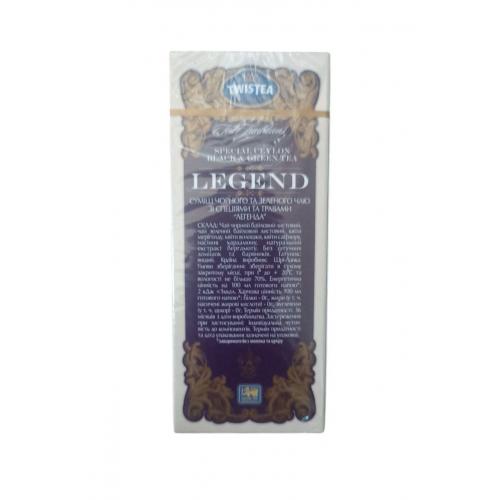 Чай TWISTEA чёрно-зелёный LEGEND пирамидка 20 п 